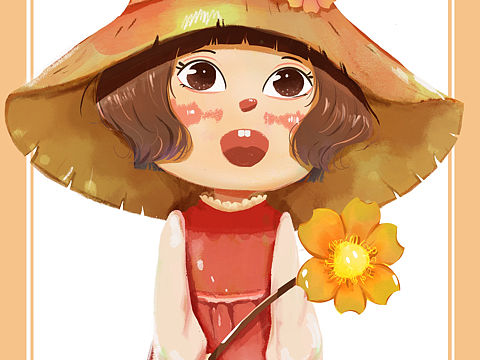 儿童插画人物
