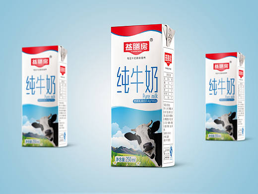 纯牛奶包装