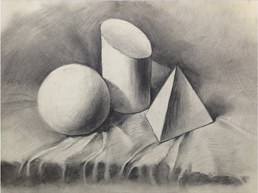 平时闲的时候画的简单素描,练练手