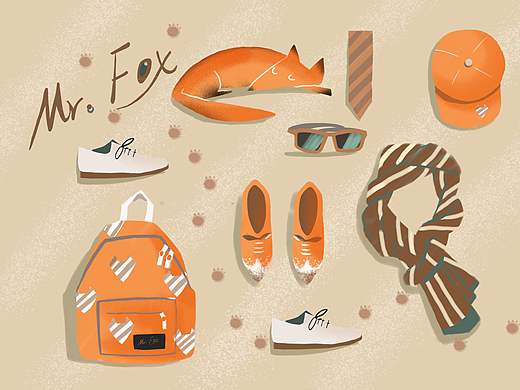 狐狸先生物品系列