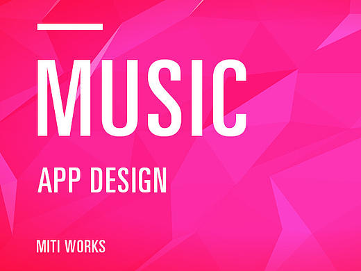 【MUSIC APP DESIGN】 GUI页面配色练习/CSD