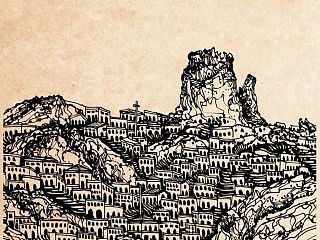 古城明信片设计(个人主页-ZMzYzOTE3Ng==) - 书籍/画册 - 站酷设计师张沫沫1992原创素材 - 站酷ZCOOL