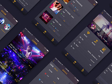酒吧 app 界面设计