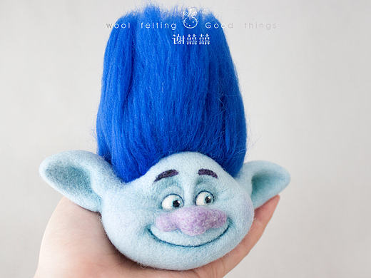 囍囍的羊毛毡 之 魔发精灵