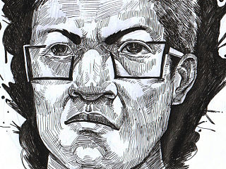 王哪开-一年一张自画像（个人主页-ZNDQ5MTI0OA==） - 艺术插画 - 站酷设计师NOREF原创素材 - 站酷ZCOOL