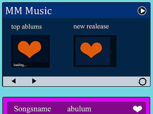 扁平化設(shè)計(jì)-音樂(lè)播放器（個(gè)人主頁(yè)-ZMTQzNjkxODA=） - APP界面 - 站酷設(shè)計(jì)師阿駿原創(chuàng)素材 - 站酷ZCOOL