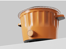 交互模式创新的模拟炭炉具设计