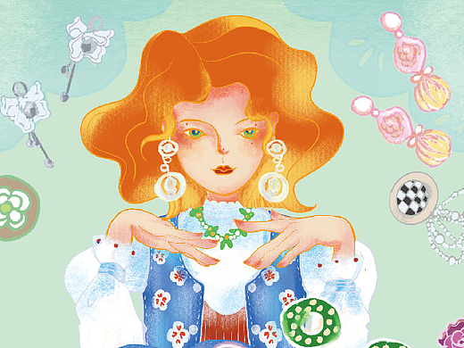 #WOW 復(fù)古娃娃#（個(gè)人主頁(yè)-ZNjI0NTI3MjA=） - 商業(yè)插畫(huà) - 站酷設(shè)計(jì)師蕙鵝原創(chuàng)素材 - 站酷ZCOOL