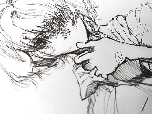 临摹（个人主页-ZNDA1NjIyMjg=） - 艺术插画 - 站酷设计师追爱的漫画家原创素材 - 站酷ZCOOL