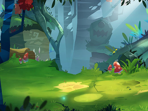 丛林捉妖记（国内）；Jungle legend（Google play）——核心打斗场景