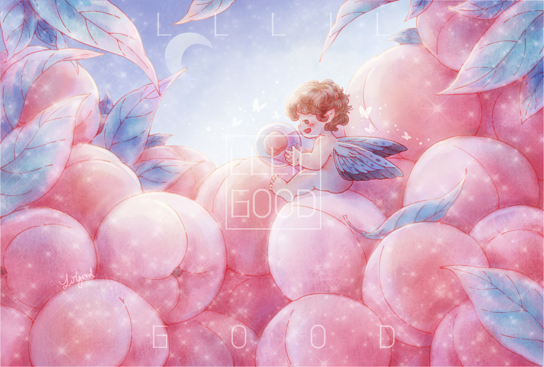 《蜜桃物语》①②_六咕lilgood-站酷ZCOOL