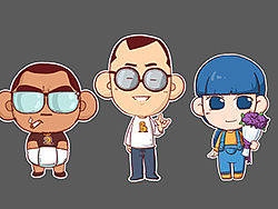 给朋友的漫画形象设定~