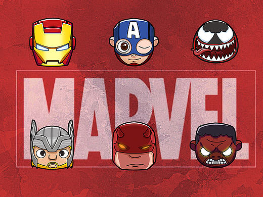 漫威主题图标