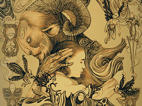 《潘神的迷宫》艺术插画