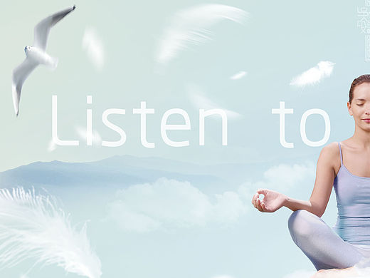 静听内心的声音（share the idea）（个人主页-ZMTU1NTYwMDg=） - 海报 - 站酷设计师吳係設計原创素材 - 站酷ZCOOL