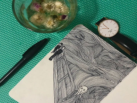 毕加索装饰画练习