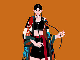 「乘风破浪的姐姐」人物插画