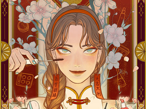 「屈臣氏美妆广告/214.215」