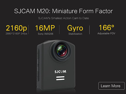 SJCAM极限运动相机详情页