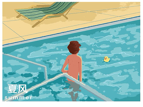 對夏天講再見（個人主頁-ZNDc4MDg0ODQ=） - 創(chuàng)作習作 - 站酷設計師鄧二塊原創(chuàng)素材 - 站酷ZCOOL