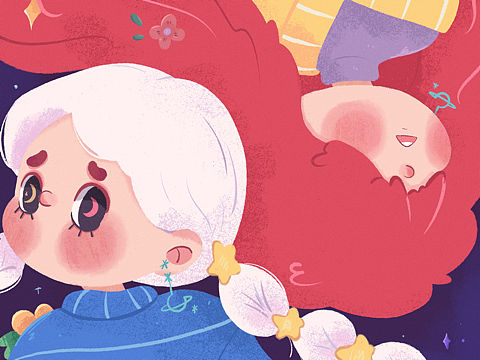 另一个同一个，我和我｜商业插画（个人主页-ZNTc5NTA2MjA=） - 商业插画 - 站酷设计师一万个宇宙原创素材 - 站酷ZCOOL