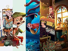 近期插画小合集