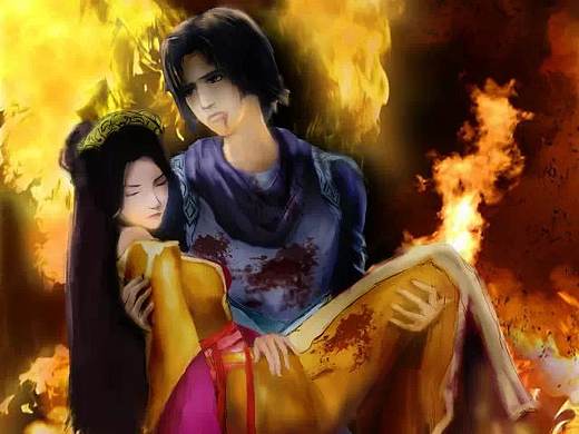 《秦时明月-空山鸟语》同人插画【涅槃】