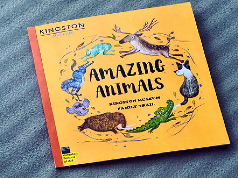 伦敦金斯顿博物馆儿童指南FamilyTrail（个人主页-ZNDU5MjU5NDg=） - 绘本 - 站酷设计师Dioxinn_原创素材 - 站酷ZCOOL