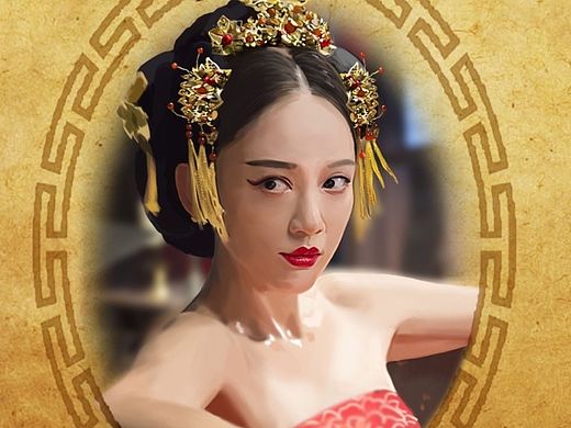 西域公主（个人主页-ZODExMTcwOA==） - 创作习作 - 站酷设计师Cassiel_蘑菇原创素材 - 站酷ZCOOL