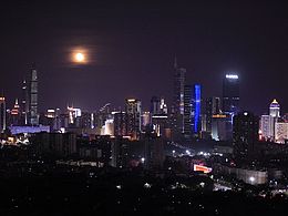 莲花山SHENZHEN夜景