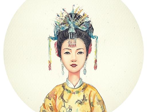 红楼十二金钗正册人物像