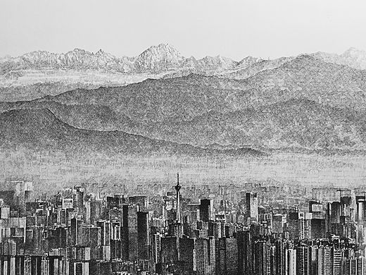 手绘插画·成都