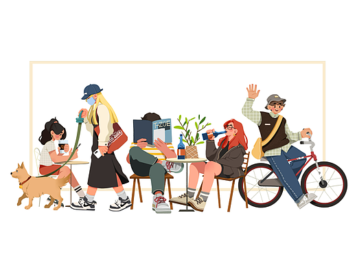 一些插畫人物合集（個(gè)人主頁-ZNTk5OTA1OTY=） - 商業(yè)插畫 - 站酷設(shè)計(jì)師是歪歪a原創(chuàng)素材 - 站酷ZCOOL