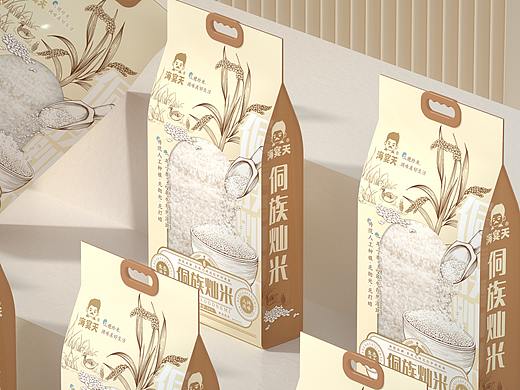 尚智×海宴天｜侗族灿米概念包装｜食品包装设计
