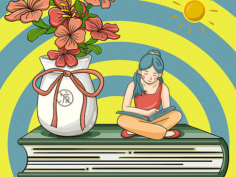 休闲假期时的女崽崽