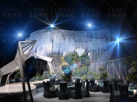 宴会/婚礼3D效果图