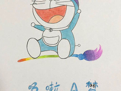 多啦A梦（个人主页-ZNTA5MjAxMjQ=） - 艺术插画 - 站酷设计师Z93442378原创素材 - 站酷ZCOOL