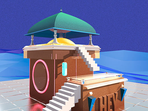 SUNLITE#Vwo_C4D（个人主页-ZMTc4OTYwNTY=） - 场景 - 站酷设计师Potti_跑题原创素材 - 站酷ZCOOL