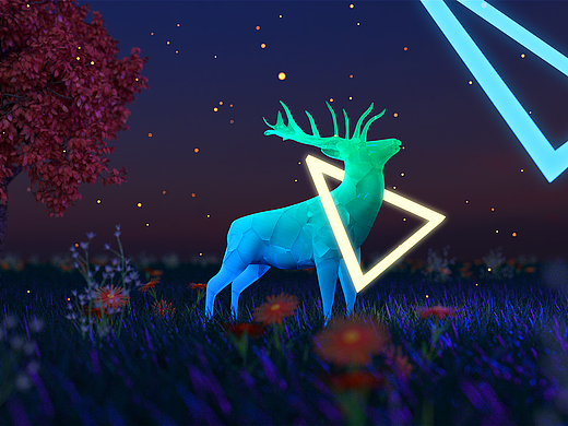 Redshift渲染器-林深见鹿