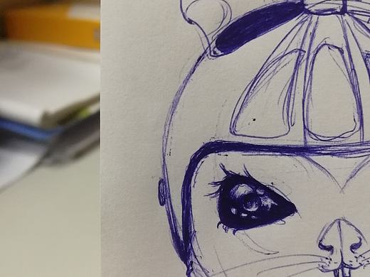 手绘稿