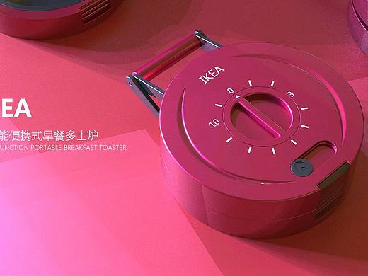 便携式多功能早餐多士炉