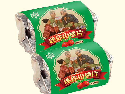 山楂包装 尝试大跃进风格（个人主页-ZMTUwNTYwNjA=） - 包装 - 站酷设计师靠谱Dr原创素材 - 站酷ZCOOL