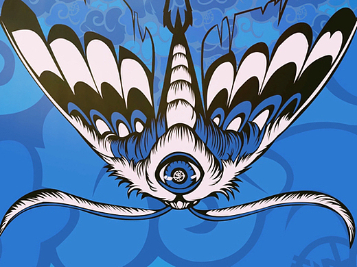 潮流插画"复眼"