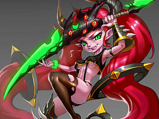 最近撸的恶魔妹子