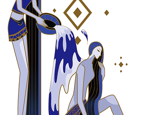 苗族草药产品插画