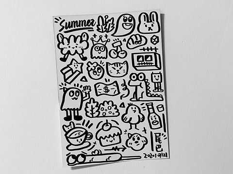 乱涂练习（个人主页-ZNDY2ODYwNzI=） - 创作习作 - 站酷设计师尾巴143原创素材 - 站酷ZCOOL