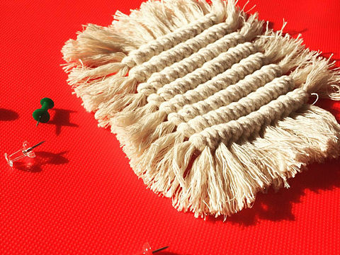 Handmade Macrame壁挂编织 原创手工Macrame。北欧风