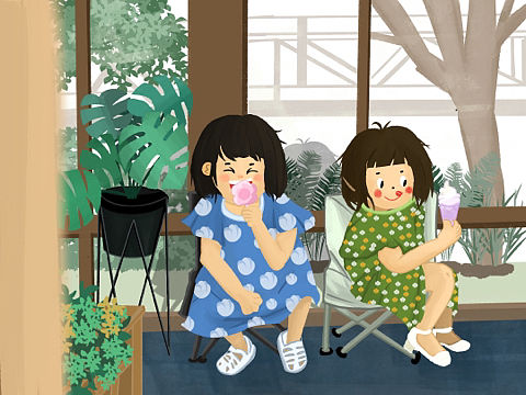 自学插画 自己摸索