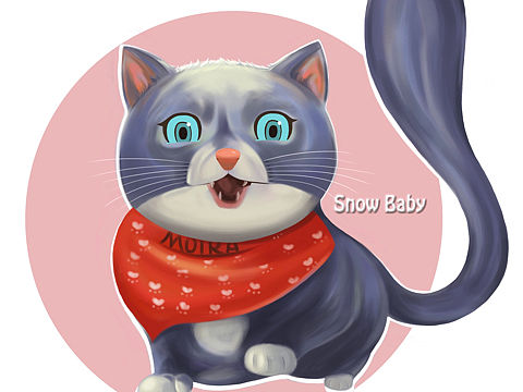 我爱的猫们（个人主页-ZNDA5NzIxNzY=） - 艺术插画 - 站酷设计师moira茸原创素材 - 站酷ZCOOL