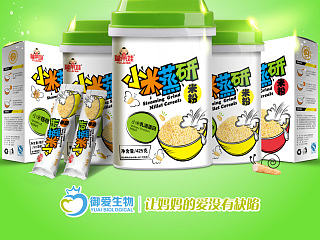 御爱生物· 福莱娃小米蒸研小米包装